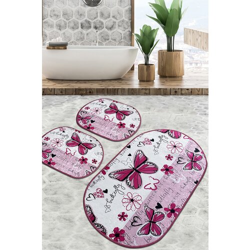 Lessentiel Maison set 3 prostirke za kupatilo Šareni Slike