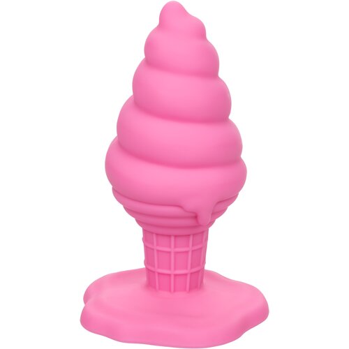 California Exotics Naughty Bits Yum Bum Ice Cone Butt Plug Pink Cene