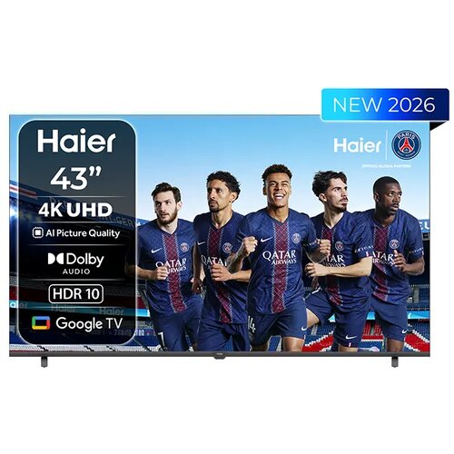 Haier Televizor H43K85GUX, 43", 4K Ultra HD, Smart TV, UHD, HDR, Crni Cijene