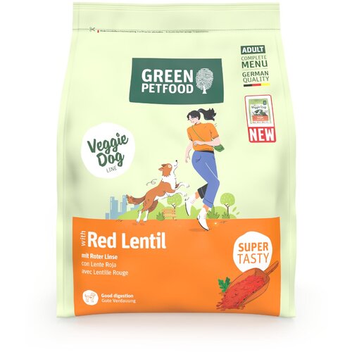 Green Petfood Veggie Dog s crvenom lećom - 900 g Slike