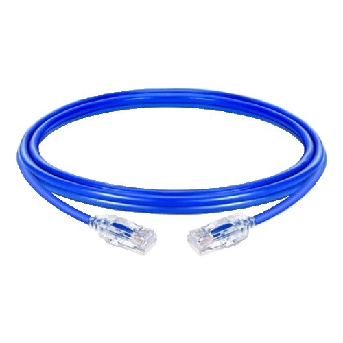 Linkom mrežni kabl 2m (Plavi) CAT.6 UTP RJ 45 Patch (Ravni) Licnasti Slike