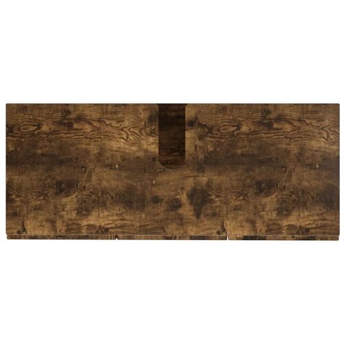  Kupaonski ormarić Dimljeni hrast 101 x 41 x 58 cm - Dimljeni hrast Slike