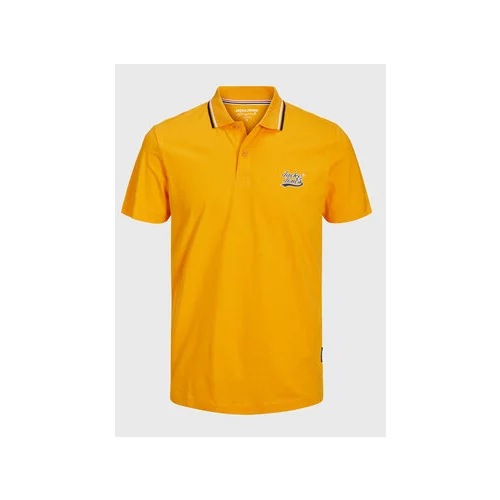 Jack & Jones Polo majica 12228781 Oranžna Standard Fit
