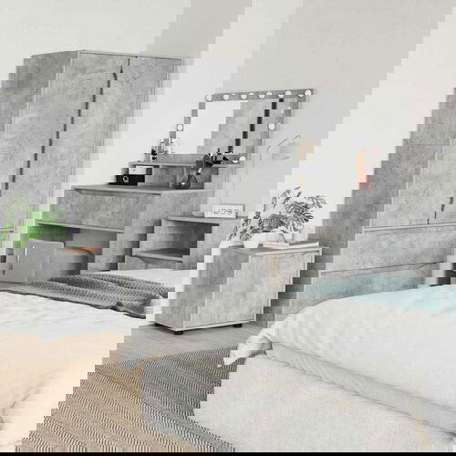 VidaXL Kupaonski ormar Betonski sivi 40,5 x 40 x 44 cm Slike