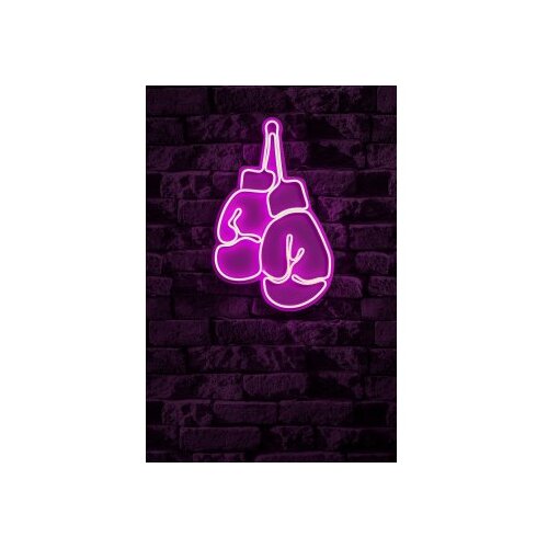 WALLXPERT dekorativna plastična led rasveta boxer pink Slike