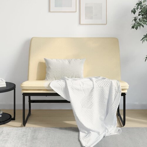  Klupa krem 100 x 75 x 76 cm od tkanine Cijene