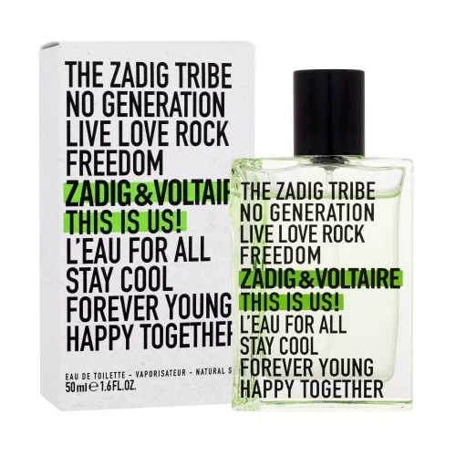 ZADIG & VOLTAIRE This Is Us! L'Eau For All 50 ml toaletna voda unisex