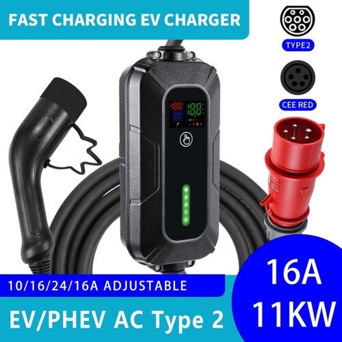  Brilagi - punjačka stanica za električne automobile (EV) 16 A/380 V + utikač 230 V, 5 m + futrola Slike