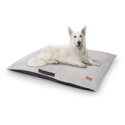 brunolie Henry, krevet za psa, podloga za psa, perivi, ortopedski, protuklizni, prozračni, memorijska pjena, veličina XL (120 x 10 x 80 cm)