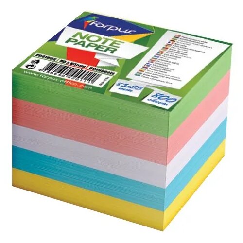 Forpus Vložni lističi za v kocko 85 x 85 mm, barvni - FO41802 Cene