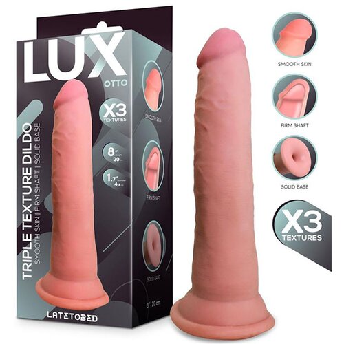 LATETOBED Dildo Lux Triple texture Otto 8 (R900344) Cene