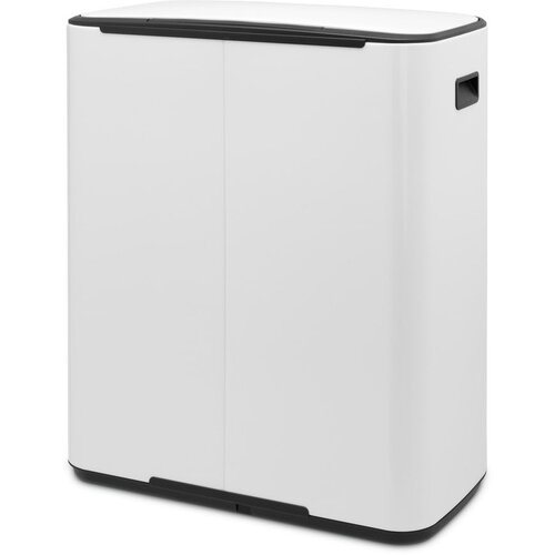 Brabantia Bijela željezna kanta za smeće za odvojeni otpad/s pedalom 60 l Bo – Cene
