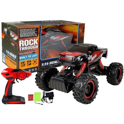 Buggy na daljinsko upravljanje Shock 2.4G sa amortizerima - crveni Slike