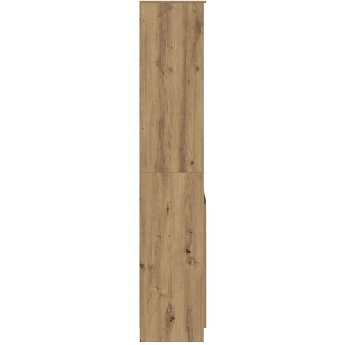 VidaXL Visoka komoda artisan hrast 70x35x180 cm od konstruiranog drva Slike