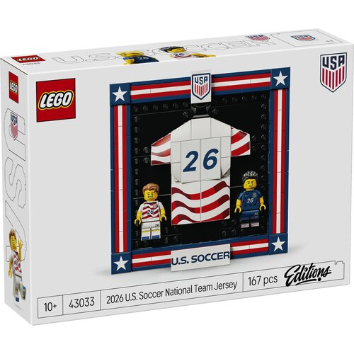 Lego LEGO&amp;reg; Editions sets - Dres fudbalske reprezentacije SAD 2026 (43033) Slike