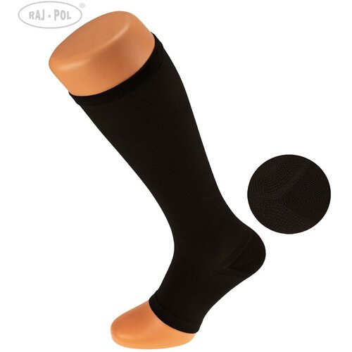 Raj-Pol Woman's Knee Socks Without Zipper 3 Grade Cene