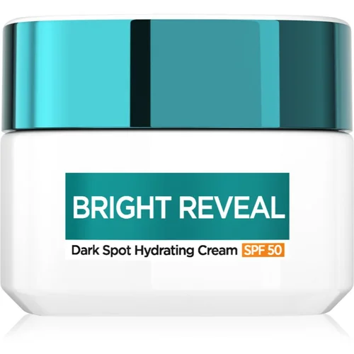 L´Oréal Paris Bright Reveal vlažilna krema proti pigmentnim madežem SPF 50 50 ml