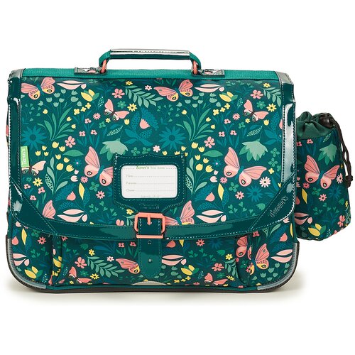 Tann&amp;#039;s &amp;Scaron;olska torba ROMANE CARTABLE 38 CM POCHE GOURDE Večbarvna Slike