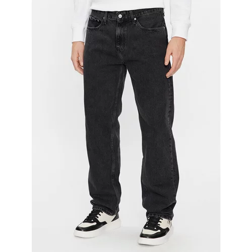Calvin Klein Jeans Jeans hlače 90'S Straight J30J324550 Črna Straight Fit