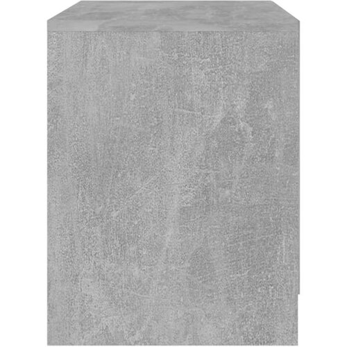 VidaXL noćni ormarić siva boja betona 45 x 34,5 x 44,5 cm od iverice Slike