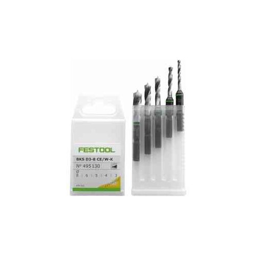 Festool Set kratkih bit burgija BKS D 3-8 CE/W-K CENTROTEC, 495130 Cene