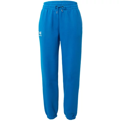 Under Armour Športne hlače 'Essential' modra / bela