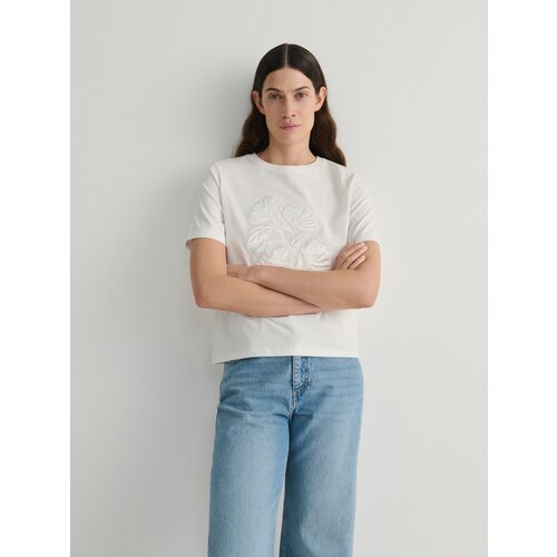 Reserved Ladies` t-shirt - bela Cene