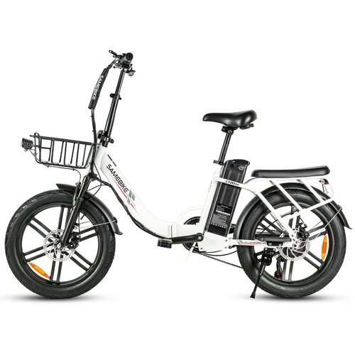 Samebike CY20 Pro zložljivo električno kolo, 20" mestno kolo z debelim ovratnikom, 36V 13Ah baterija, bela, (5000255684) Cene