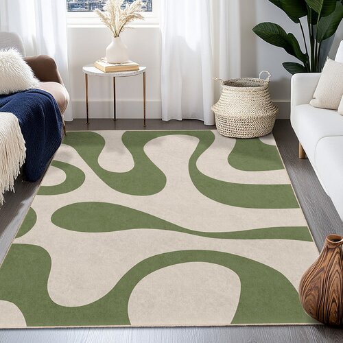Mila Home Zelena pralna preproga 60x100 cm Matcha Latte &amp;ndash; Slike