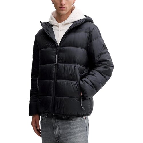 Tommy Hilfiger TJM HOODED LOGO PUFF DM0DM22044 Crna Slike