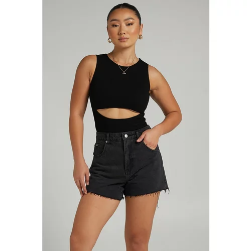 Madmext Bodysuit - Black - Fitted