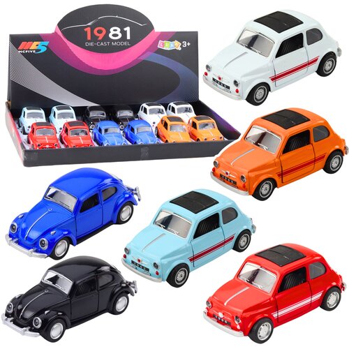  Klasični metalni auto za igru s pogonom i otvaranjem vrata 1:36 - boju biramo nasumično Cijene