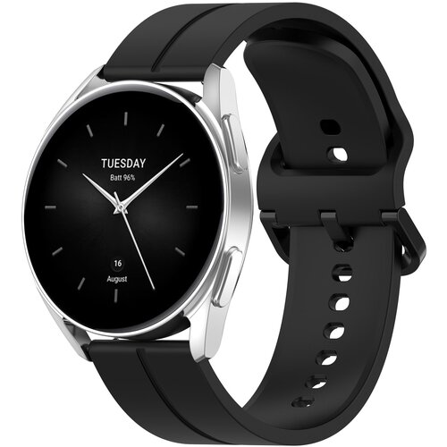 INF Nadomestni silikonski pa&scaron;ček za uro Haylou 22 mm Black, (21235603) Cene