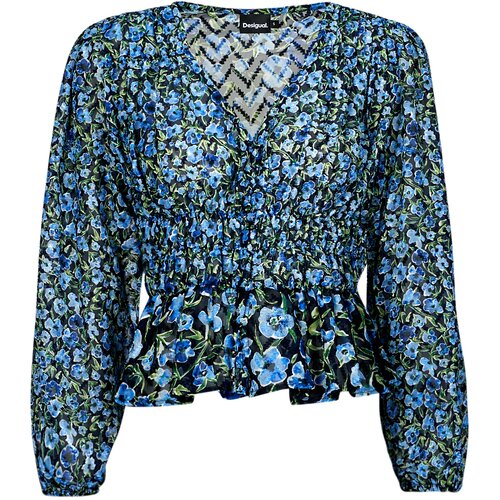 Desigual BLUS_ZOÉ Plava Cijene