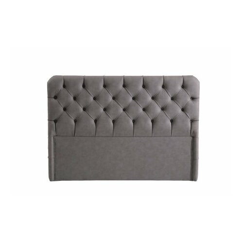 Hanah home Ram za krevet Samira, 154x122x200 cm, Sivi Slike