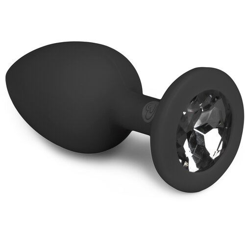 EasyToys - Anal Collection Analni čep Diamond Small, črn Cene
