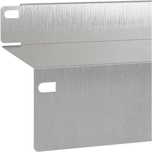  Ograda oko Travnjaka 20 pcs 100 x 10 x 8 cm Čelik Srebrna Slike