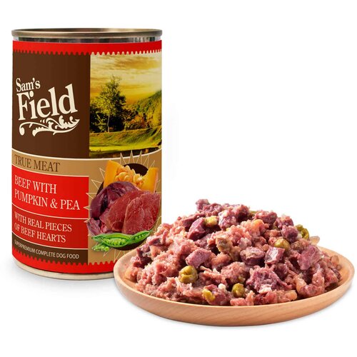 Sam&amp;amp;#8217;s Field True Meat Govedina s Bundevom i Gra&amp;scaron;kom &amp;amp;#8211; 400 g Slike