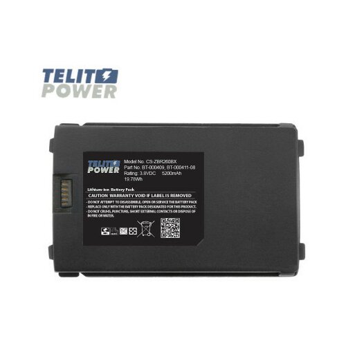 Telit Power baterija Li-Ion 3.8V 5200mAh CS-ZBR260BX za Zebra TC21 barcode skener ( 4272 ) Cene