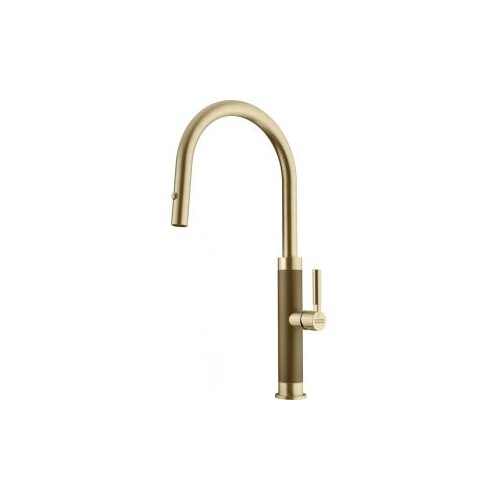 Franke Franle slavina Mythos Masterpiece J Pull Down sprej GLD 115.0711.558 Slike