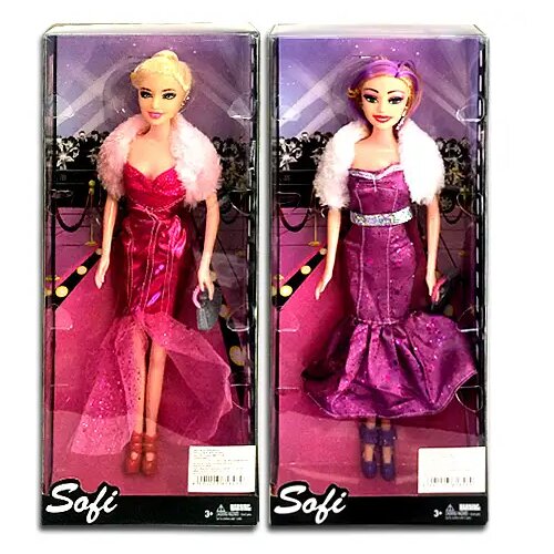 Magic Toys Sofi lutka u večernjoj haljini - 2 verzije Cijene