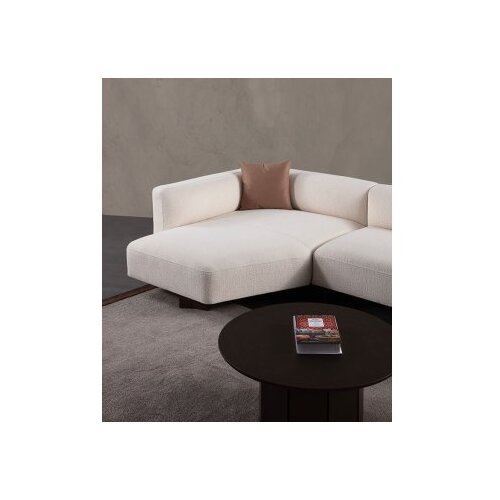 Atelier Del Sofa Rena ugaona sofa, L ugao, 315x165x70 cm, Bijela Slike