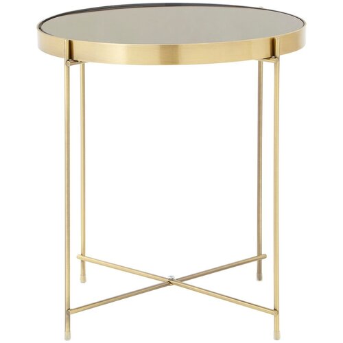 Premier Housewares Stakleni okrugli pomoćni stol &amp;oslash; 43 cm Allure &amp;ndash; Slike