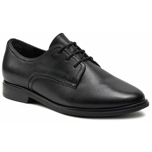 Tamaris Oxford čevlji 1-23218-41 Black Leather 003