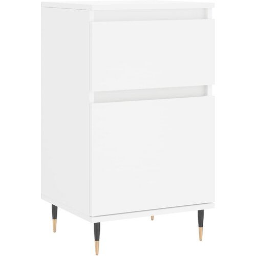 Maison Chic Komoda - Predalnik bela 40x35x70 cm inženirski les, (21716375) Cene