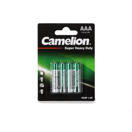 Camelion Piles &amp;agrave; usage unique R03 Micro AAA 1,5V Super Heavy Duty, (5000547298) Slike