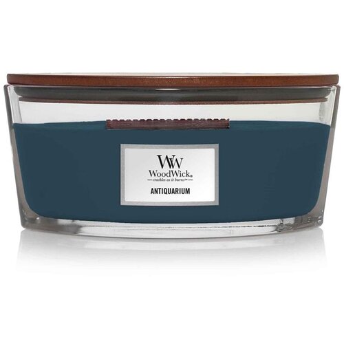 WoodWick Antiquarium di&scaron;eča sveča z lesenim stenjem (hearthwick) 453 g Cene