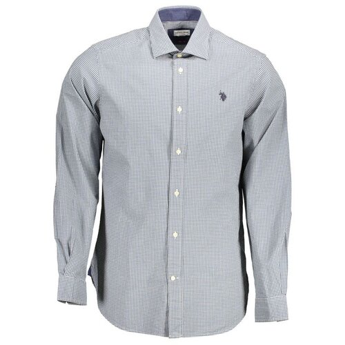 U.S. Polo Assn. US POLO SHIRT LONG SLEEVE MAN LIGHT BLUE Cene