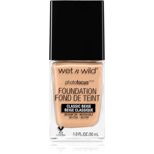 Wet N Wild Photo Focus izjemno prekriven puder z mat učinkom 30 ml odtenek Classic Beige Slike
