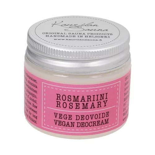 Kaurilan Sauna Veganski deodorant v obliki kreme - Rosemary